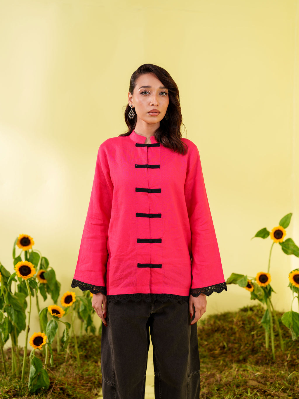 Women's Woven Fashion Top
