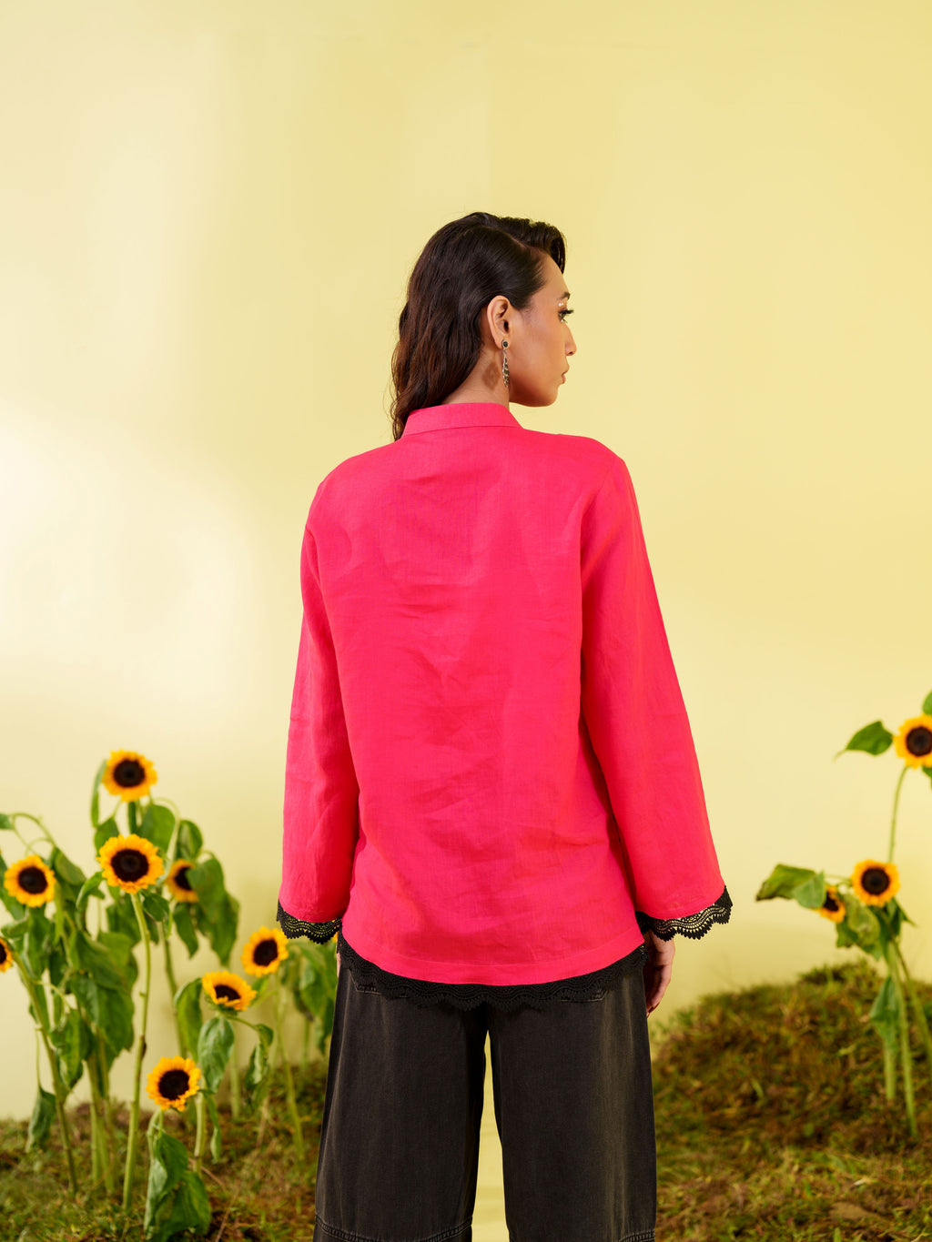 Women's Woven Fashion Top