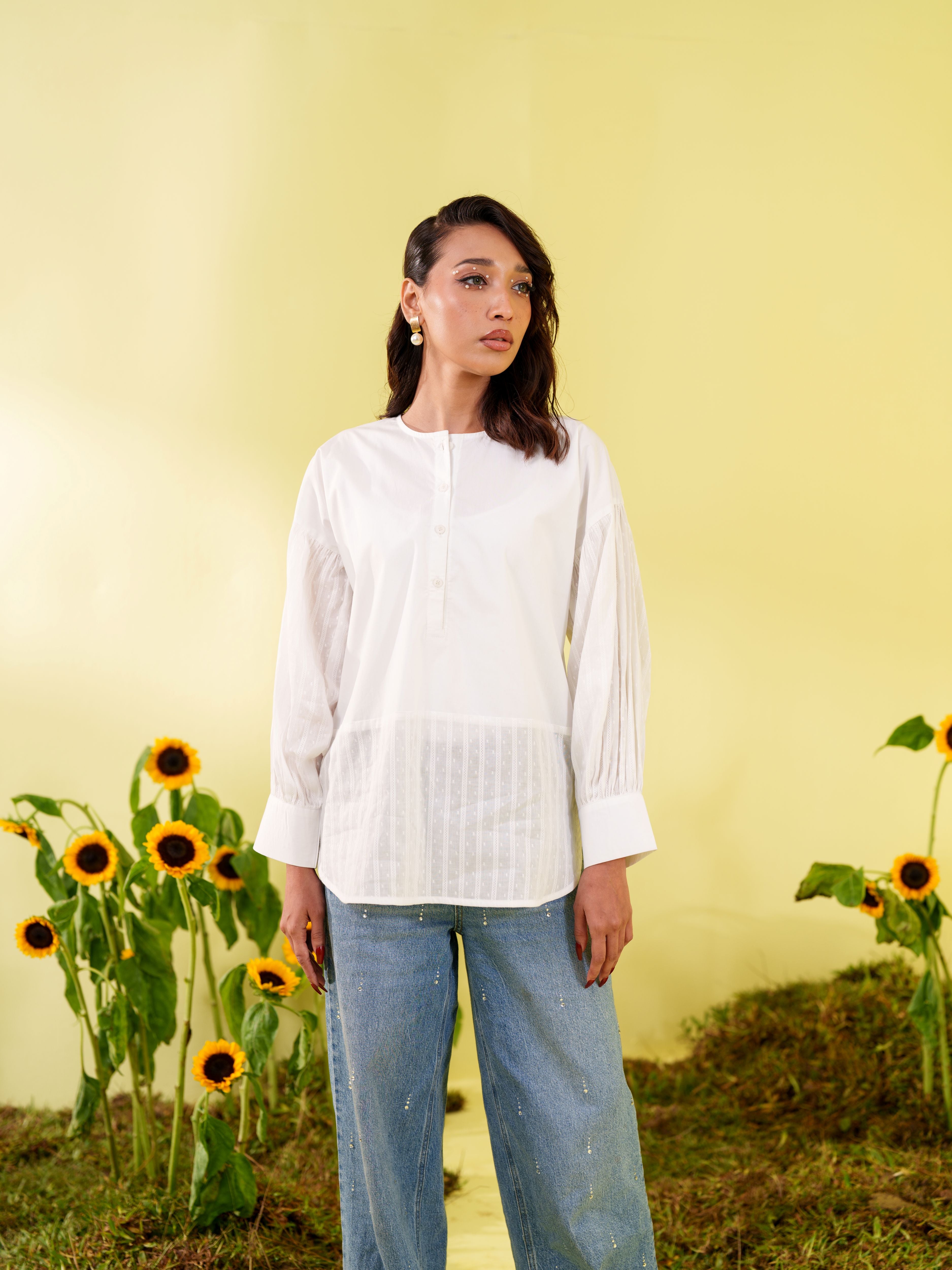 Women's Woven Fashion Top