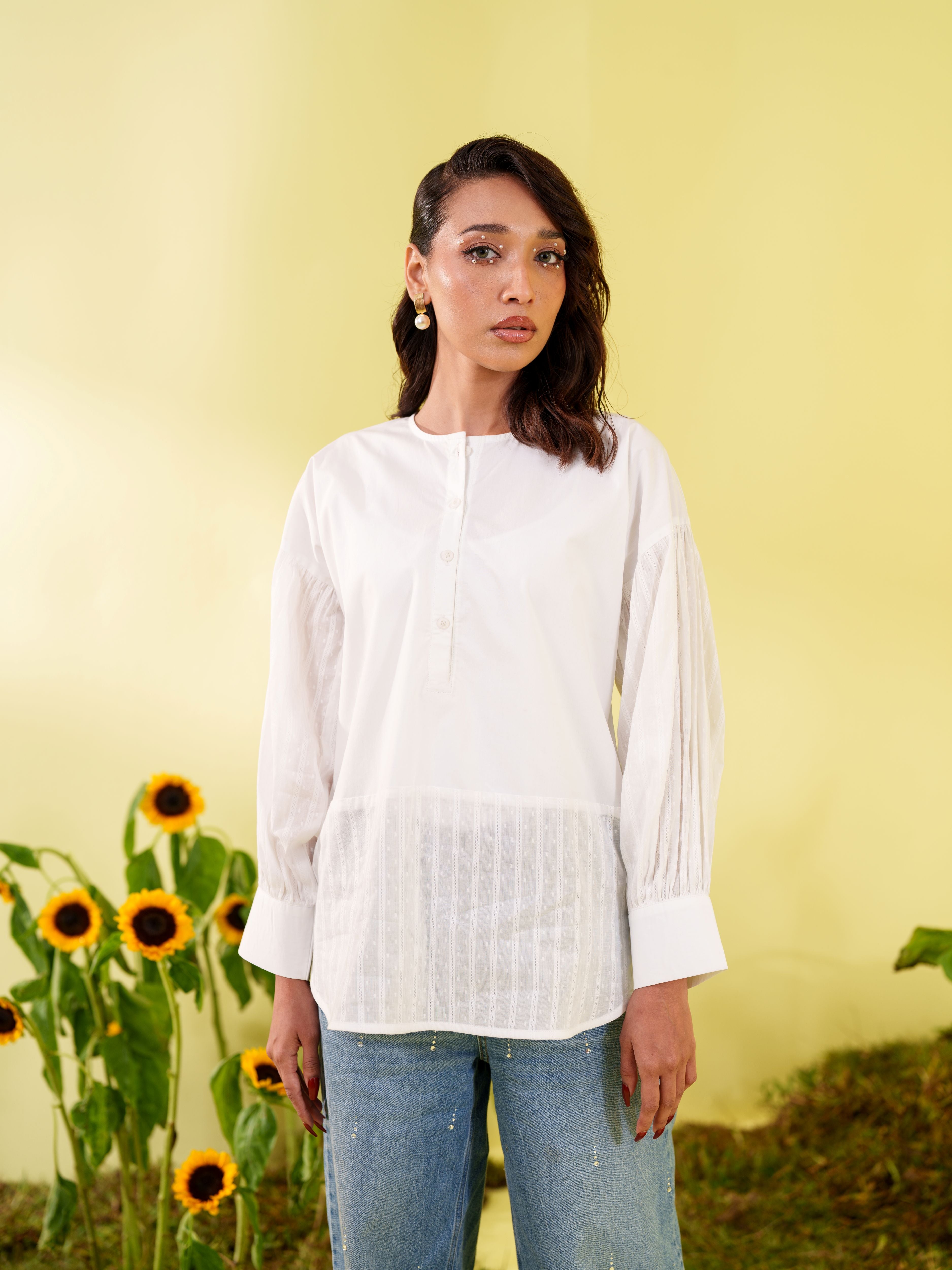 Women's Woven Fashion Top